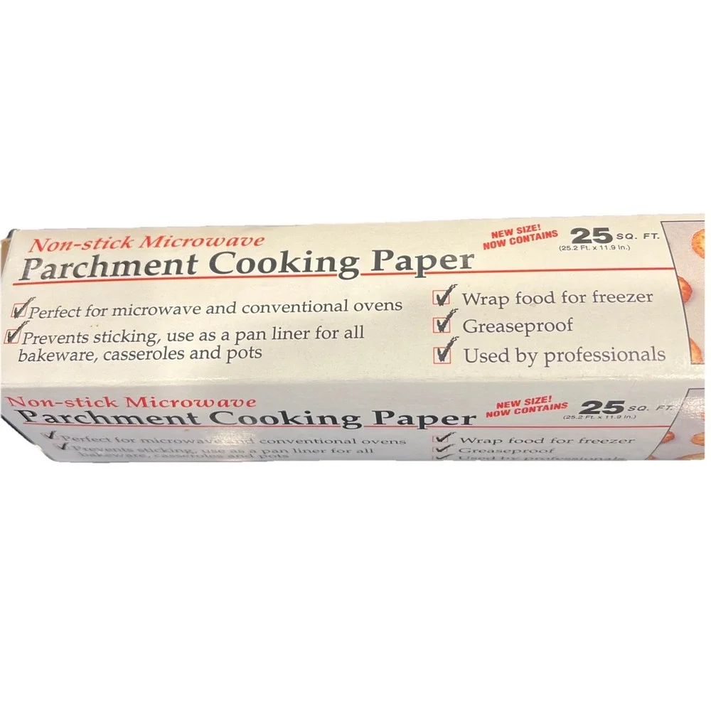 Vintage 1994 ACME Non Stick Microwave  Parchment Cooking Liner Paper NEW SEALED